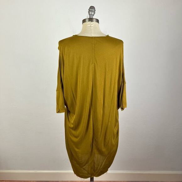 Raquel Allegra Mustard Shift Dress - Picture 7 of 9